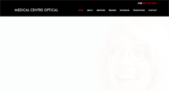 Desktop Screenshot of medicalcentreoptical.com