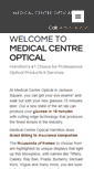Mobile Screenshot of medicalcentreoptical.com